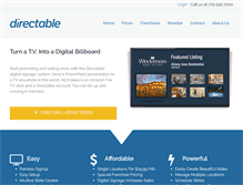 Tablet Screenshot of directable.com